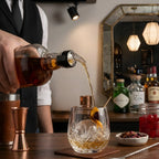1.5 oz measured pourer in use at a bar
