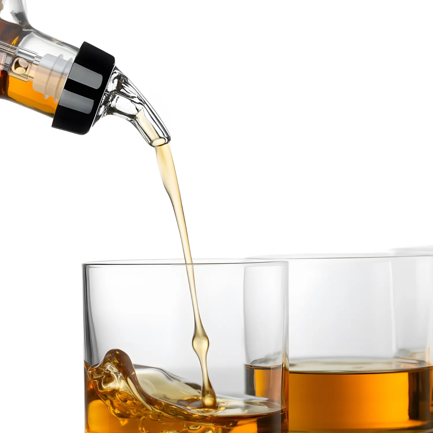 1 oz measured pourer dispensing spirits