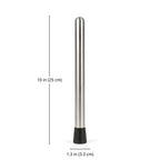 Rubber Head Muddler - 10 inches dimensions