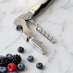 wine key on a home bar counter