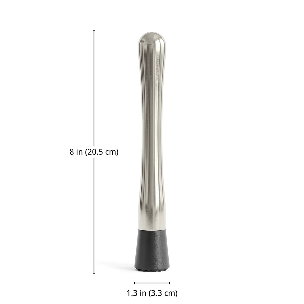 Rubber Head Muddler - 8 inches dimensions