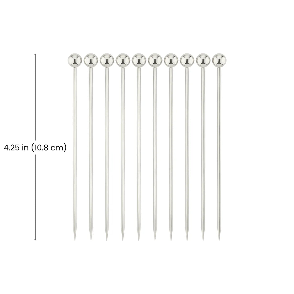 Ball Cocktail Picks dimensions