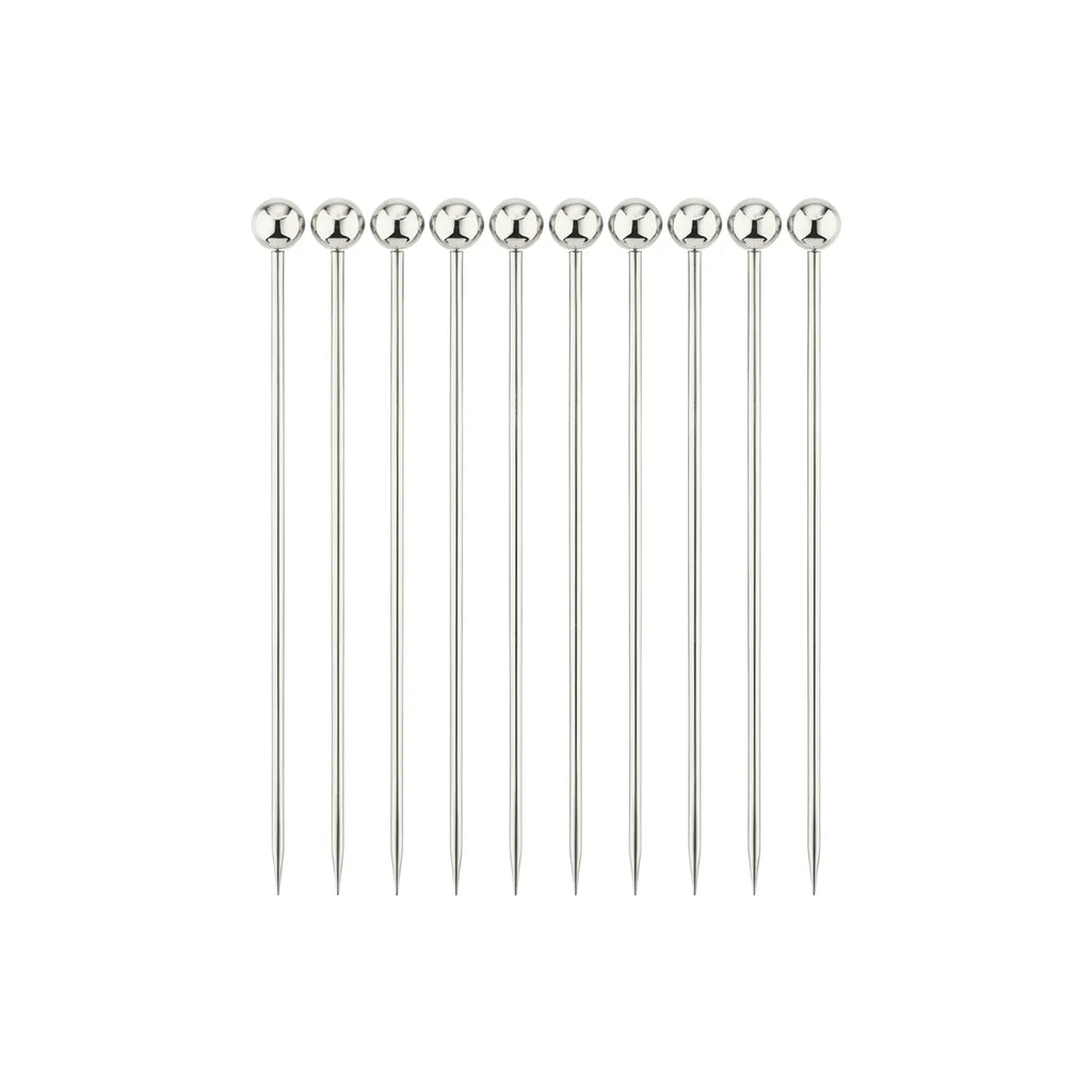 Ball Cocktail Picks - Set of 10