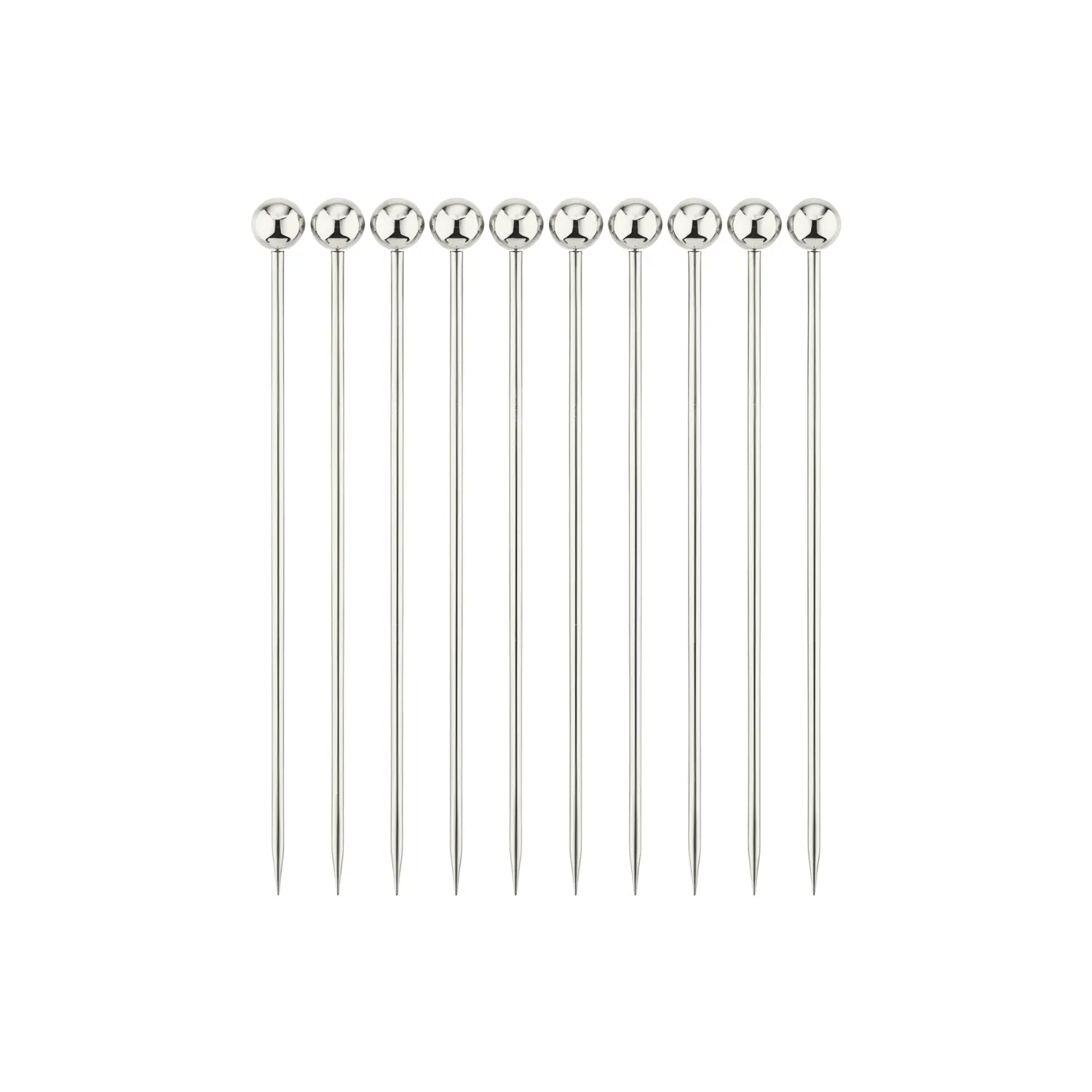 Ball Cocktail Picks - Set of 10