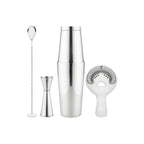 Boston shaker cocktail set - 4-piece products display