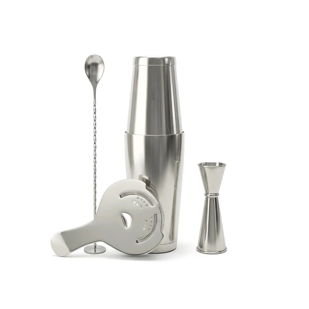Boston Shaker Cocktail Set - 4-Piece