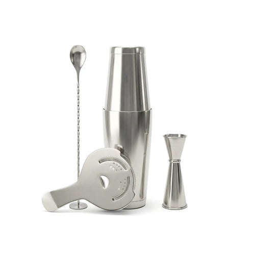 Boston Shaker Cocktail Set - 4-Piece