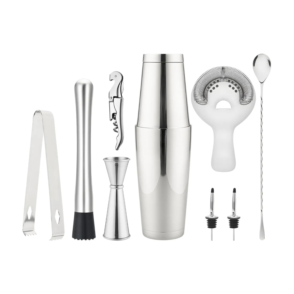 8-piece Boston shaker cocktail set products display