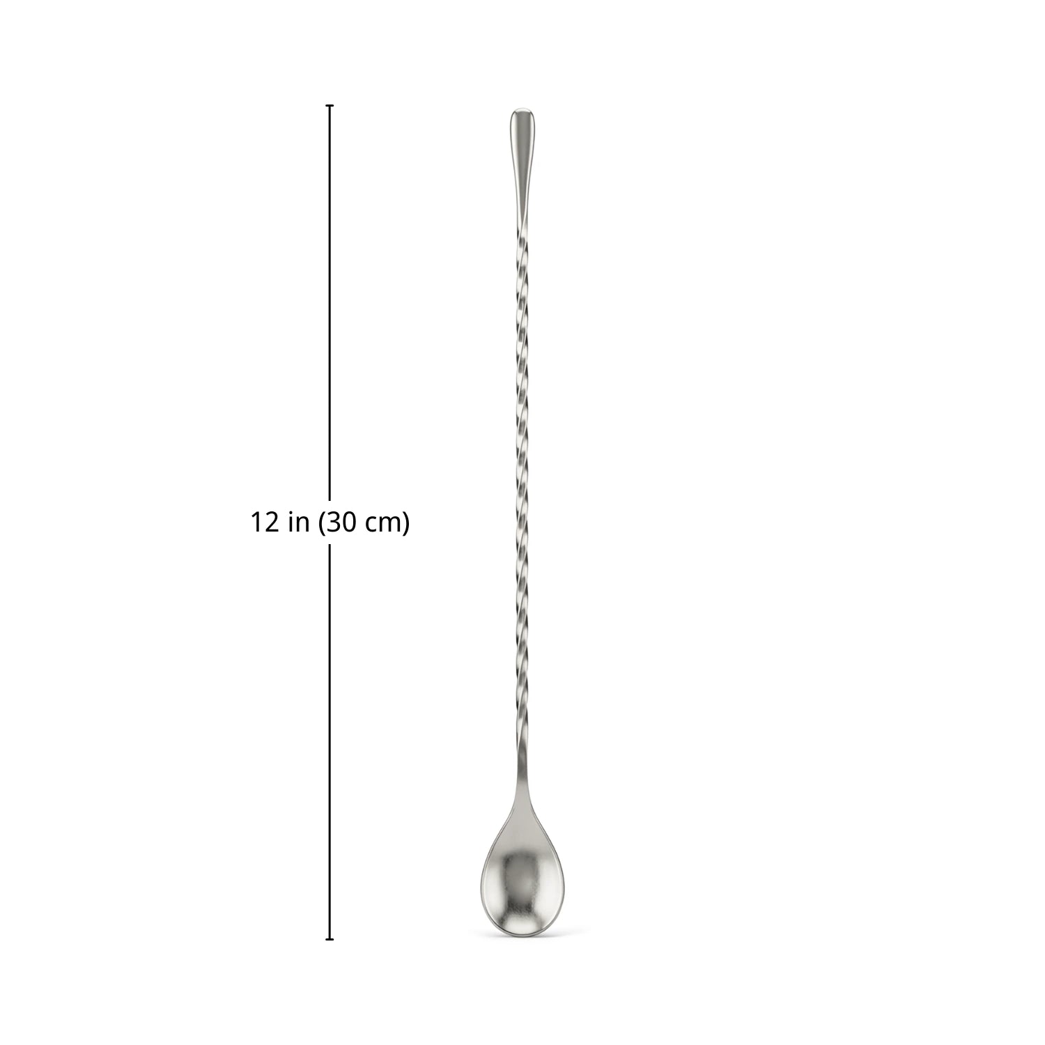 Teardrop Bar Spoon - 12 inch dimensions