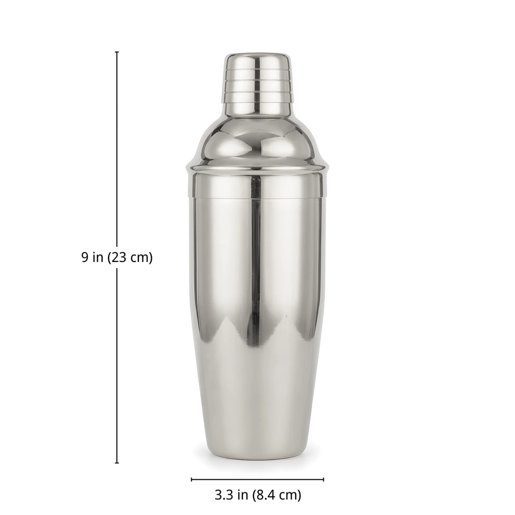 Cobbler Shaker - 24 oz dimensions