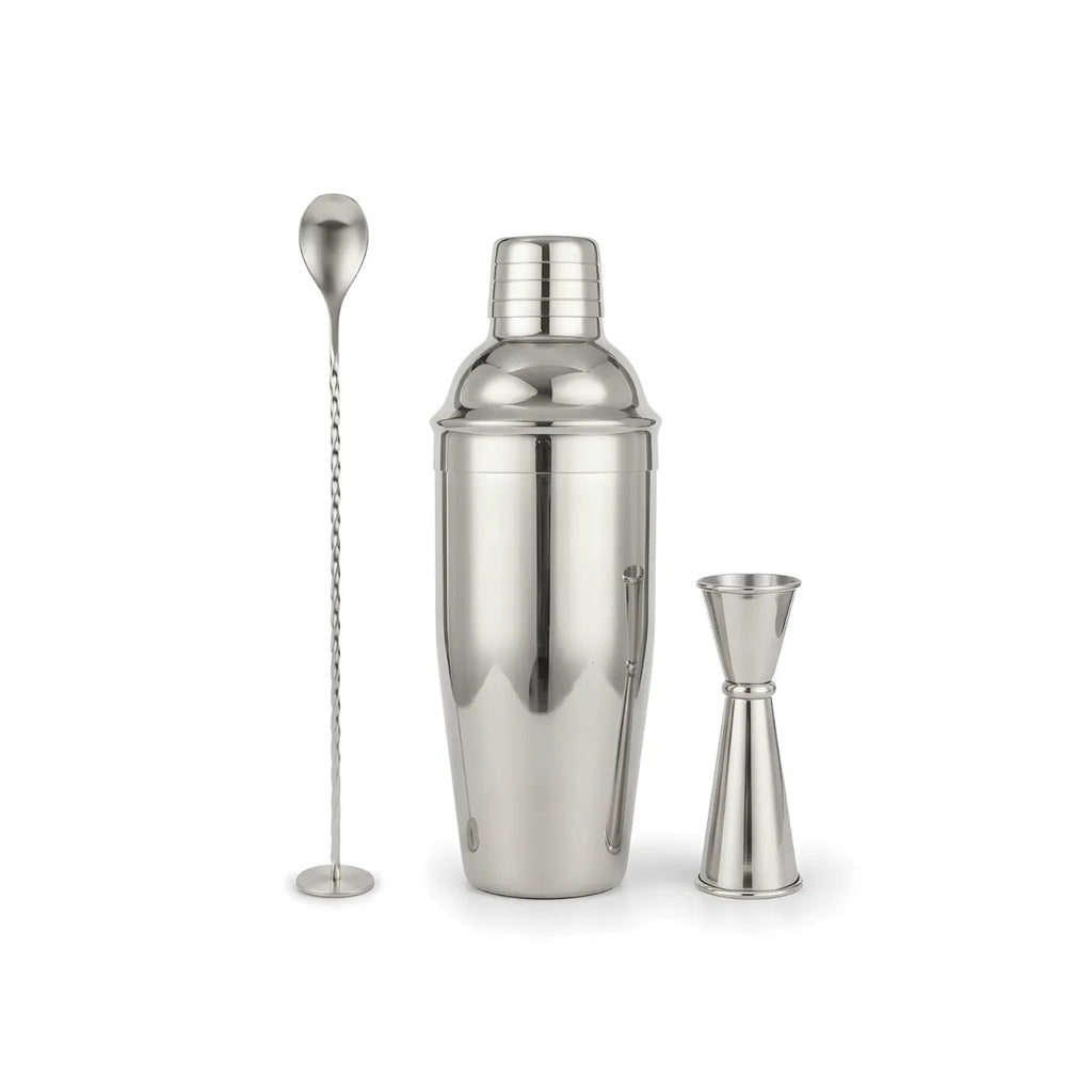 Cobbler Shaker Cocktail Set - 3-Piece