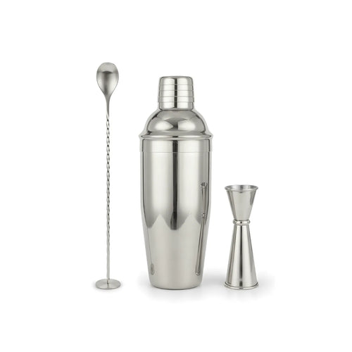 Cobbler Shaker Cocktail Set - 3-Piece