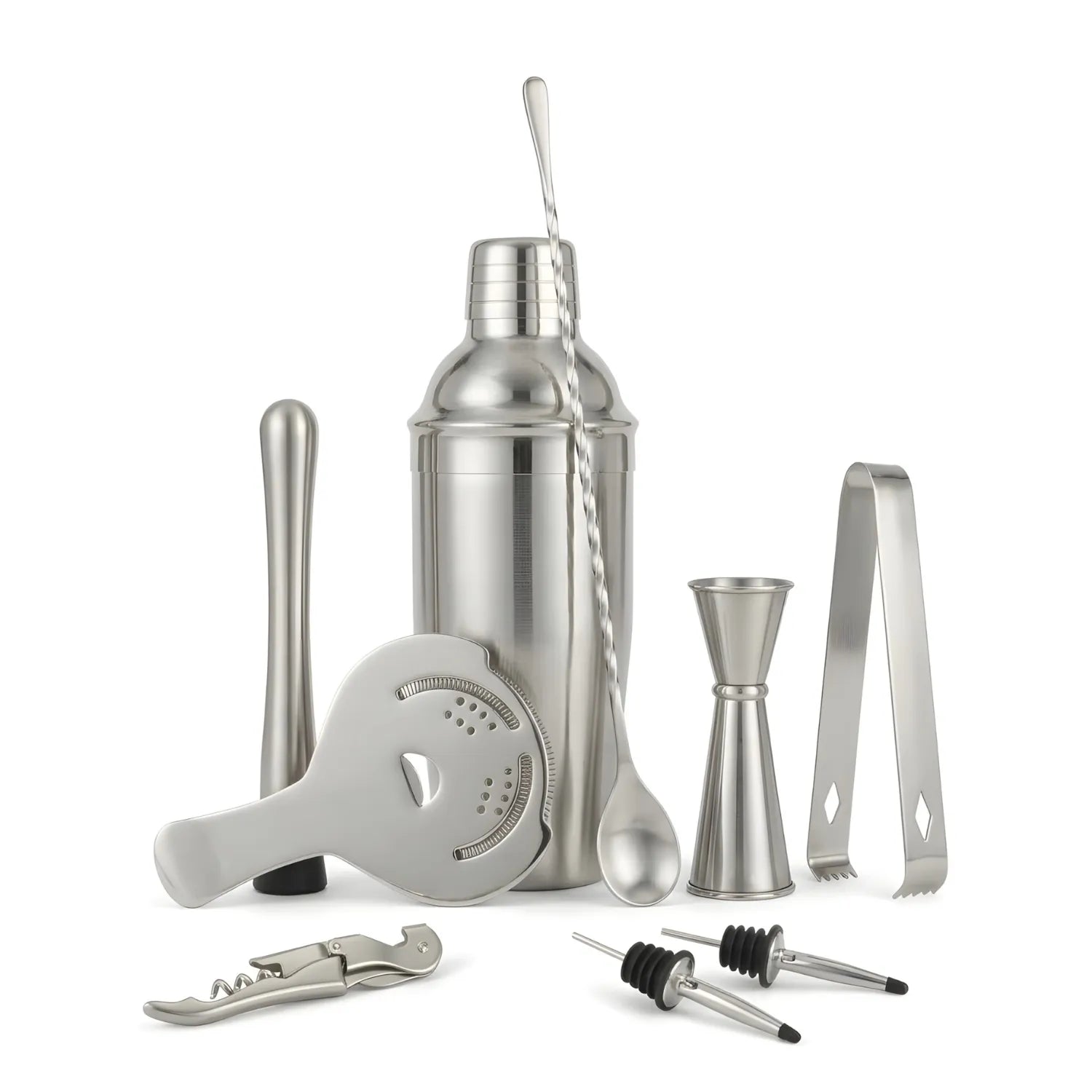 Cobbler Shaker Cocktail Set - 8-Piece