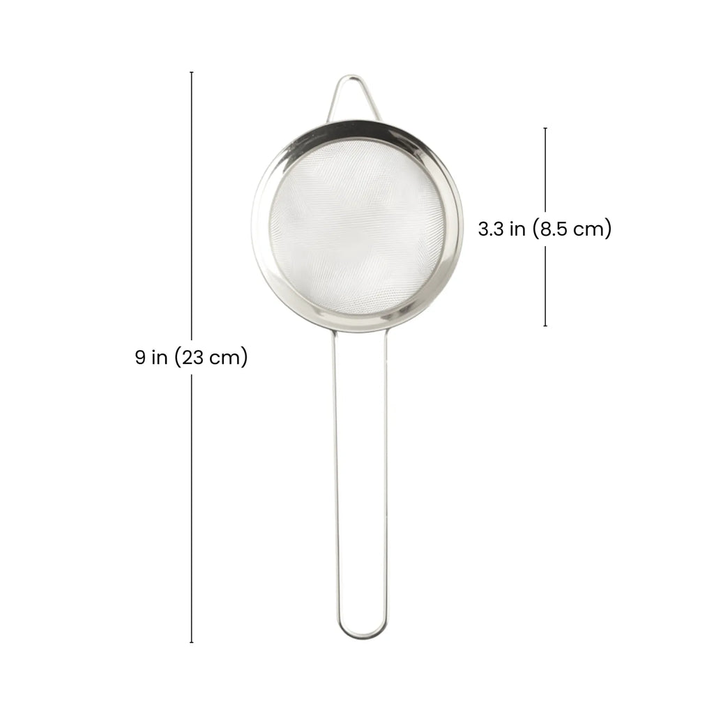 Fine Mesh Strainer dimensions