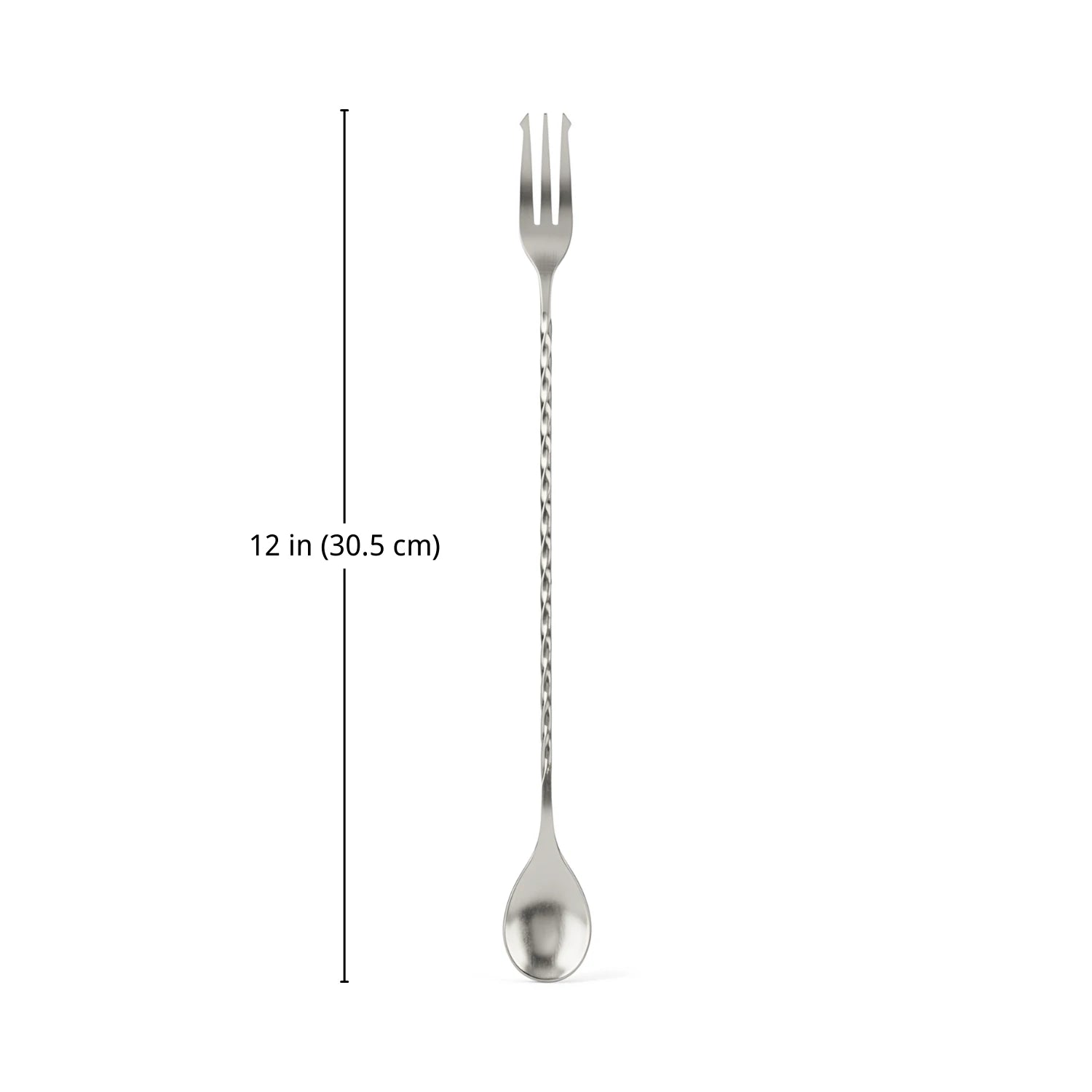 Fork End Bar Spoon - 12 inch dimensions