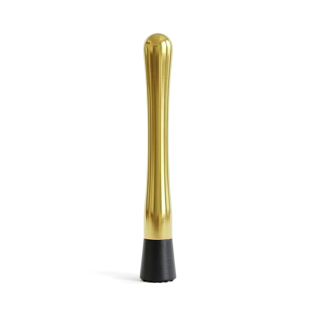 gold Rubber Head Muddler - 8 inches