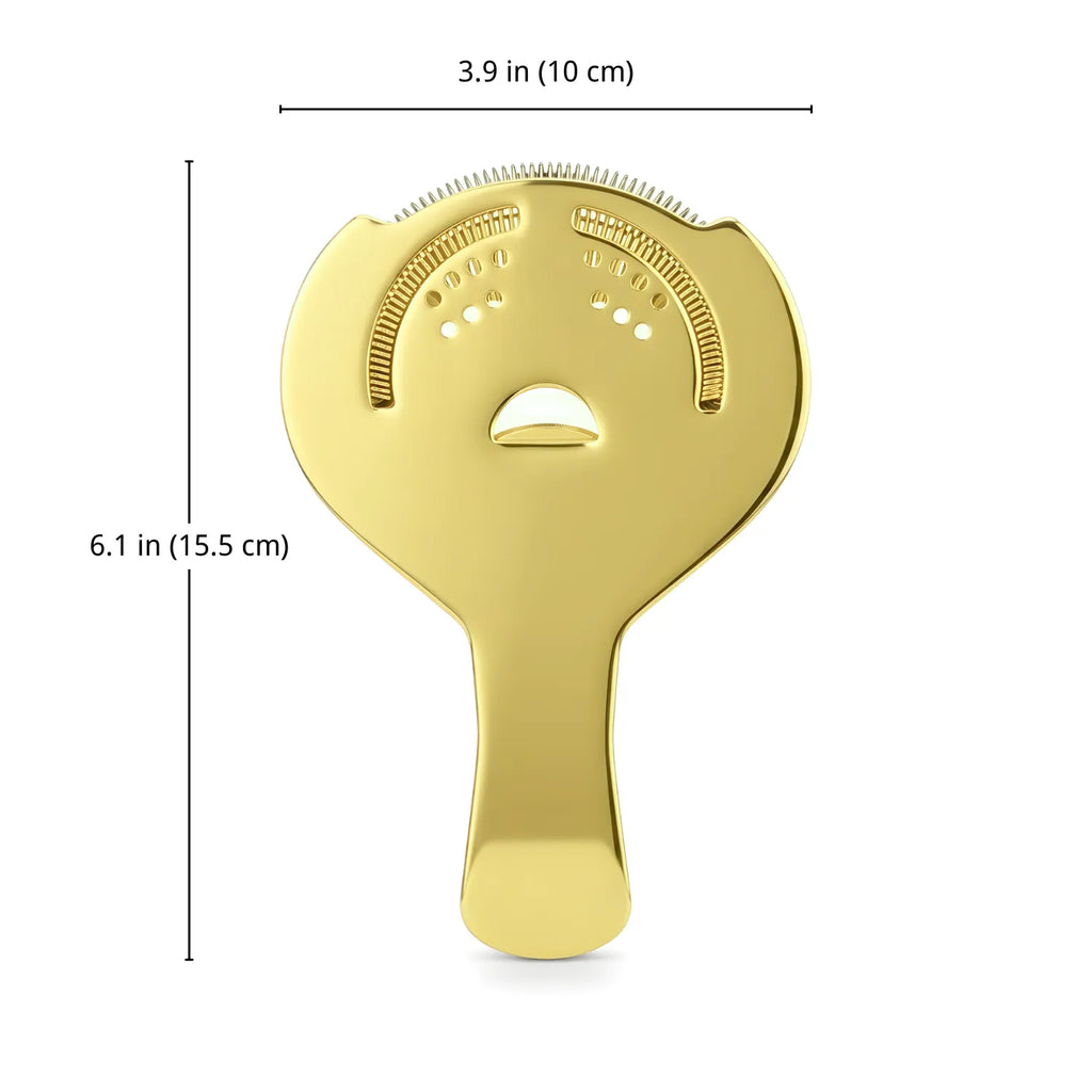 Gold Hawthorne Strainer dimensions