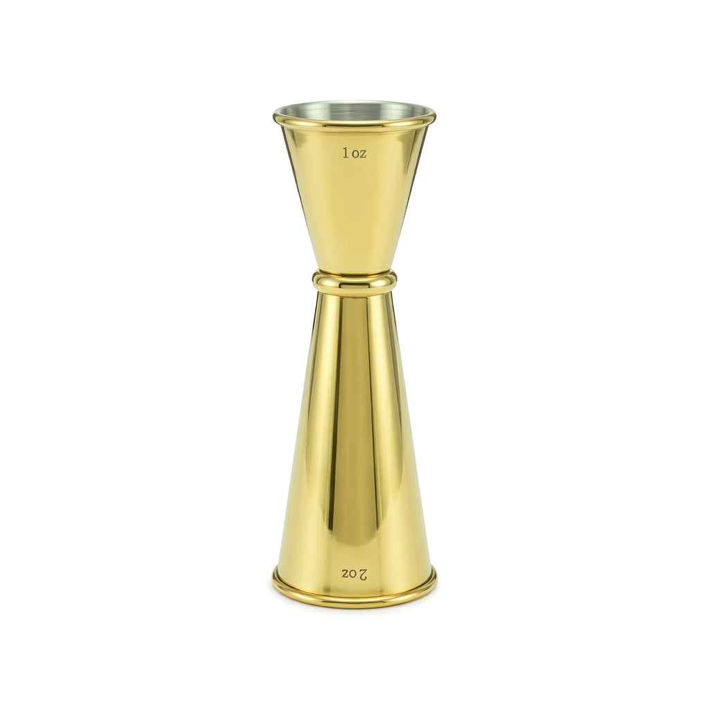 Gold Japanese Jigger - 2 oz & 1 oz