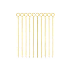 gold Ring Cocktail Picks - Set of 10
