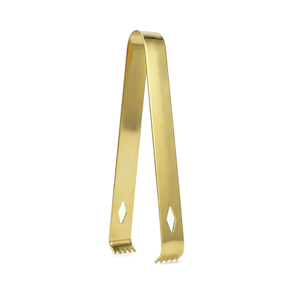 Gold Stainless Steel Ice Tongs