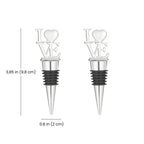 LOVE Wine Stoppers dimensions