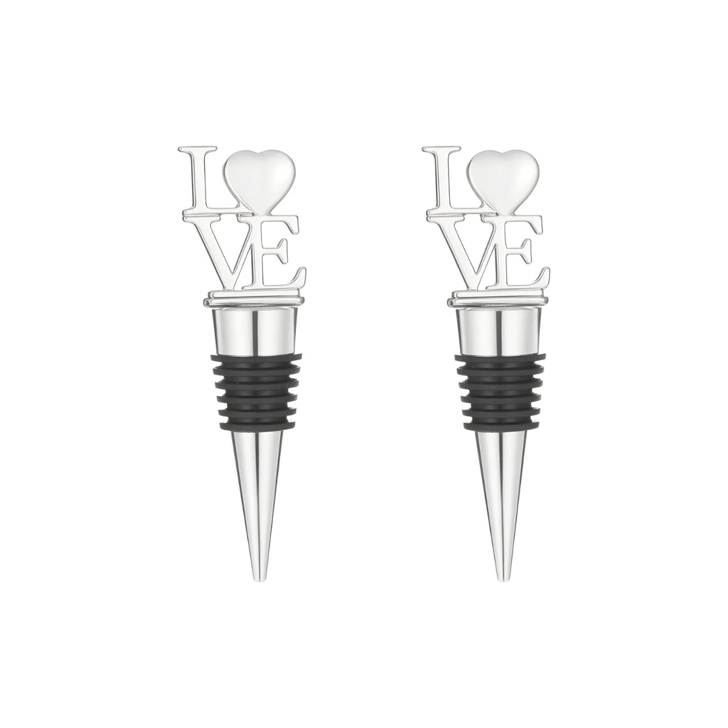 LOVE Wine Stoppers - Set of 2