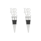 LOVE Wine Stoppers - Set of 2