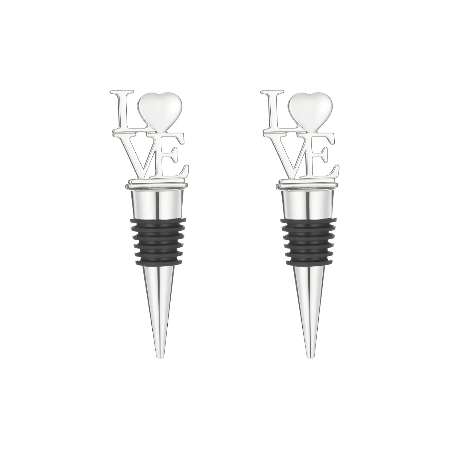 LOVE Wine Stoppers - Set of 2