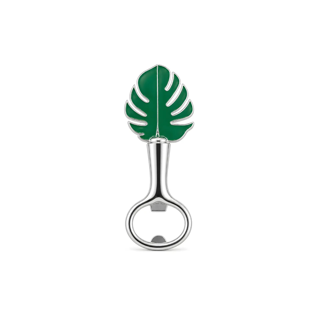monstera leaf bottle opener