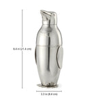 Penguin Cocktail Shaker - 17 oz dimensions