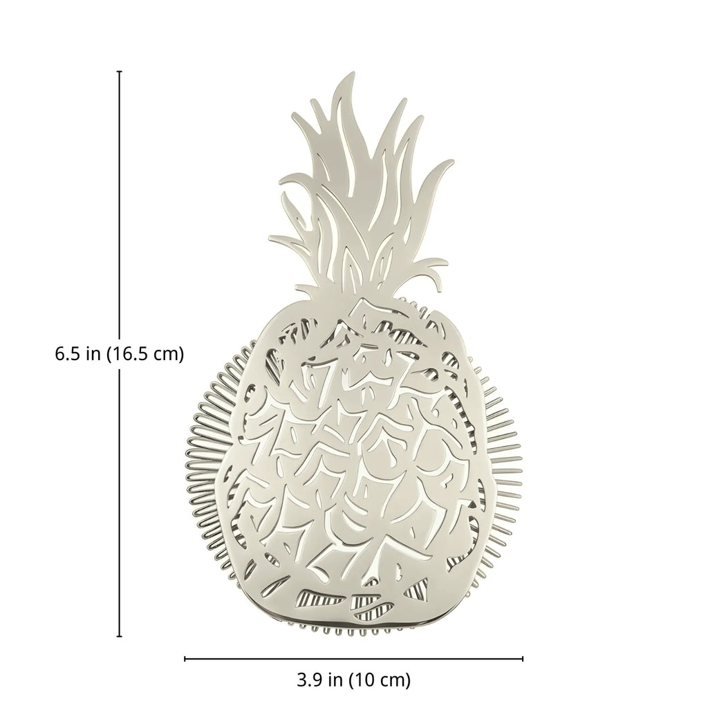 Pineapple Cocktail Strainer dimensions
