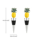 Pineapple Wine Stoppers dimensions