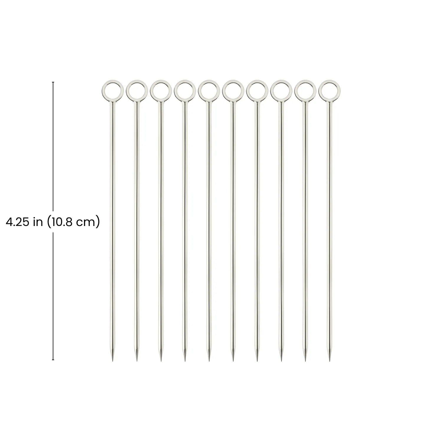 Ring Cocktail Picks dimensions