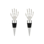 Skeleton Hand Wine Stoppers - Set of 2