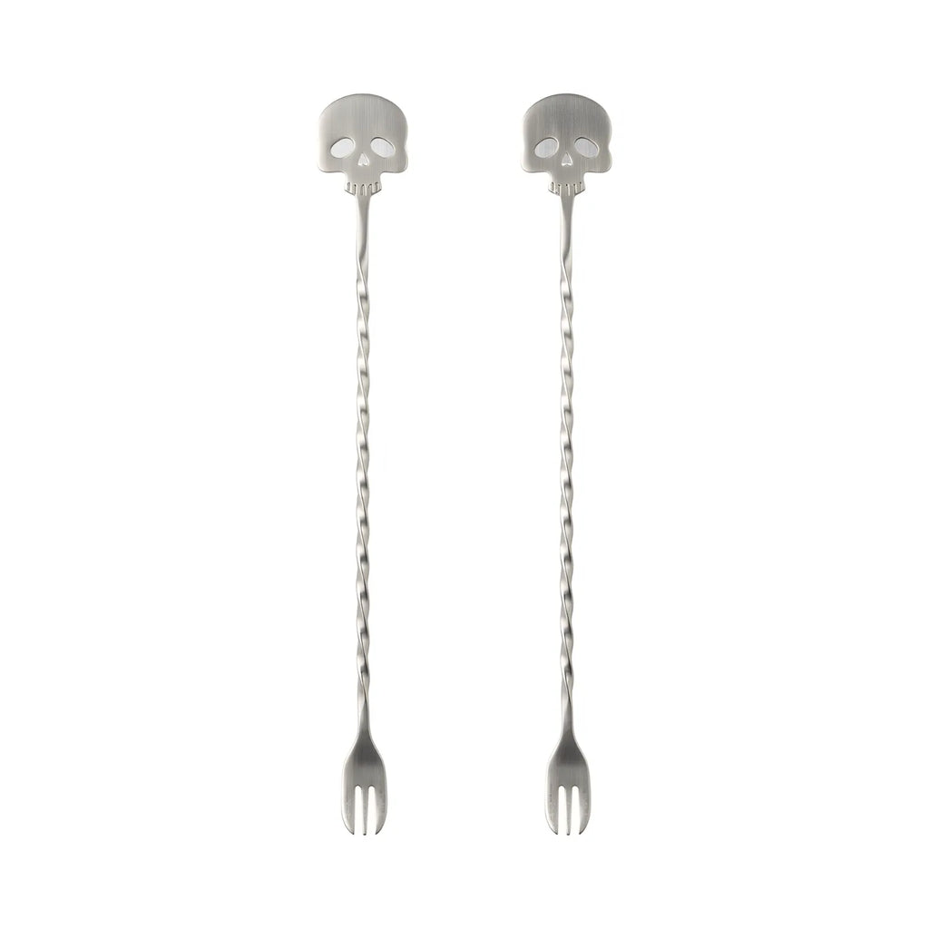 Skull Bar Spoons - Set of 2