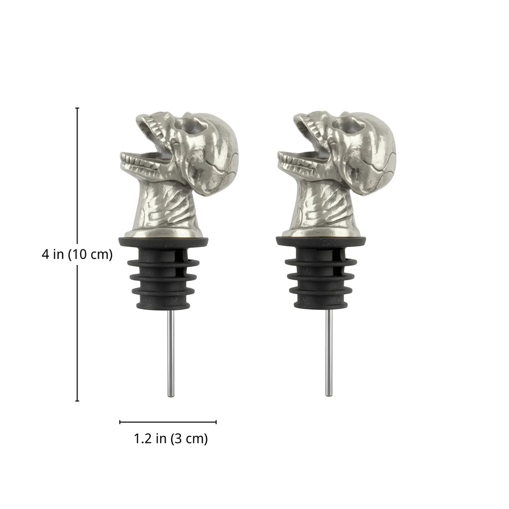 Skull Pourers dimensions