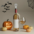 skull wine stopper for Halloween