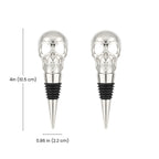 Skull Wine Stoppers dimensions