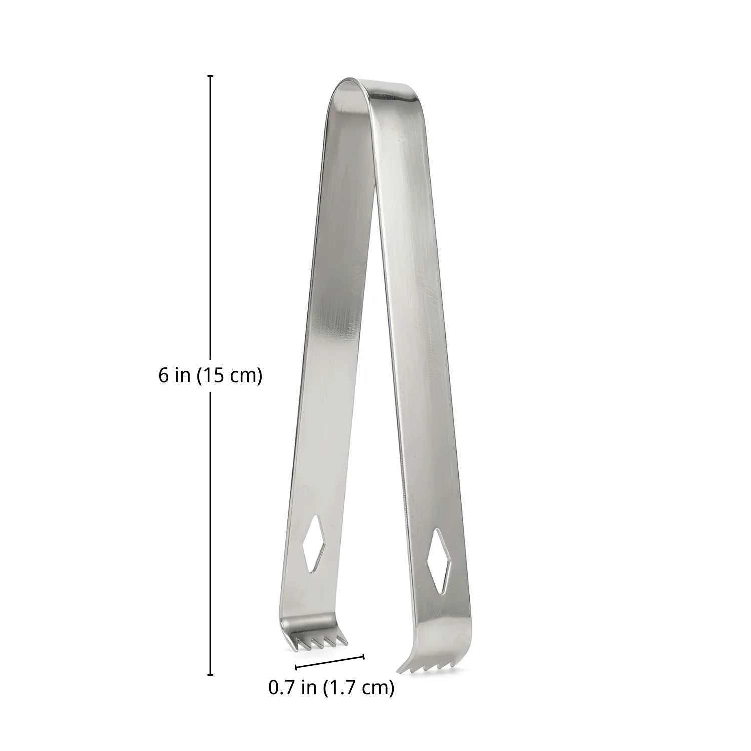 Stainless Steel Ice Tongs dimensions
