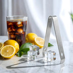 stainless steel ice tongs for cocktail