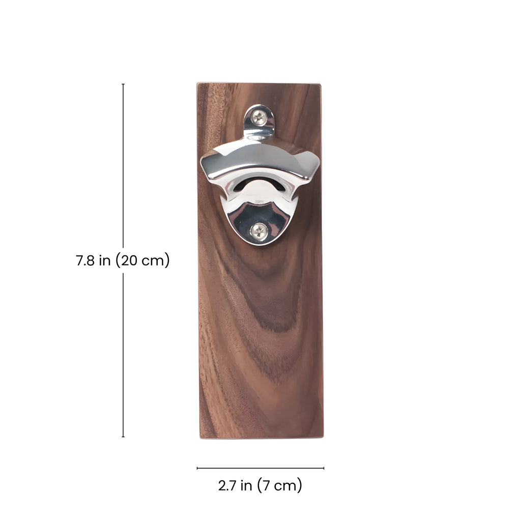 Wall-Mounted Bottle Opener dimensions